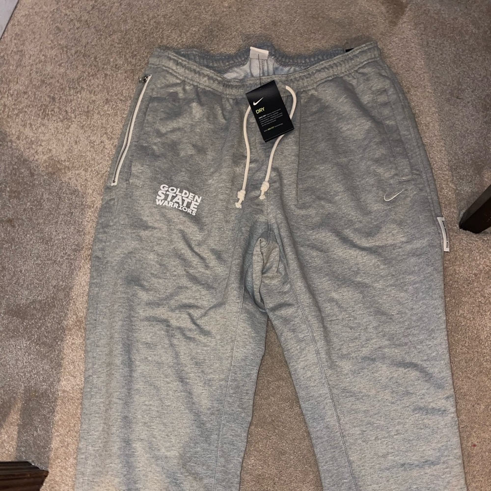 golden state warriors nike dry fit sweatpants